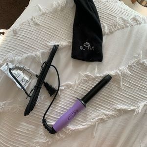 Mini curling wand